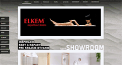 Desktop Screenshot of elkem.sk